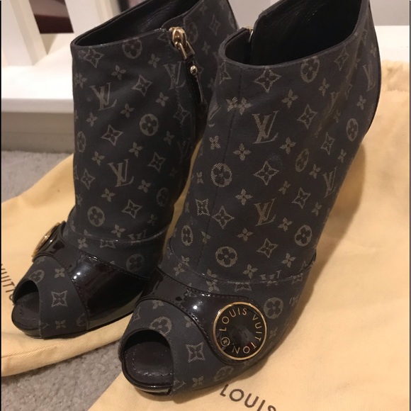 louis vuitton shoes booties